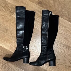 Michael Kors Black Over the Knee Boots